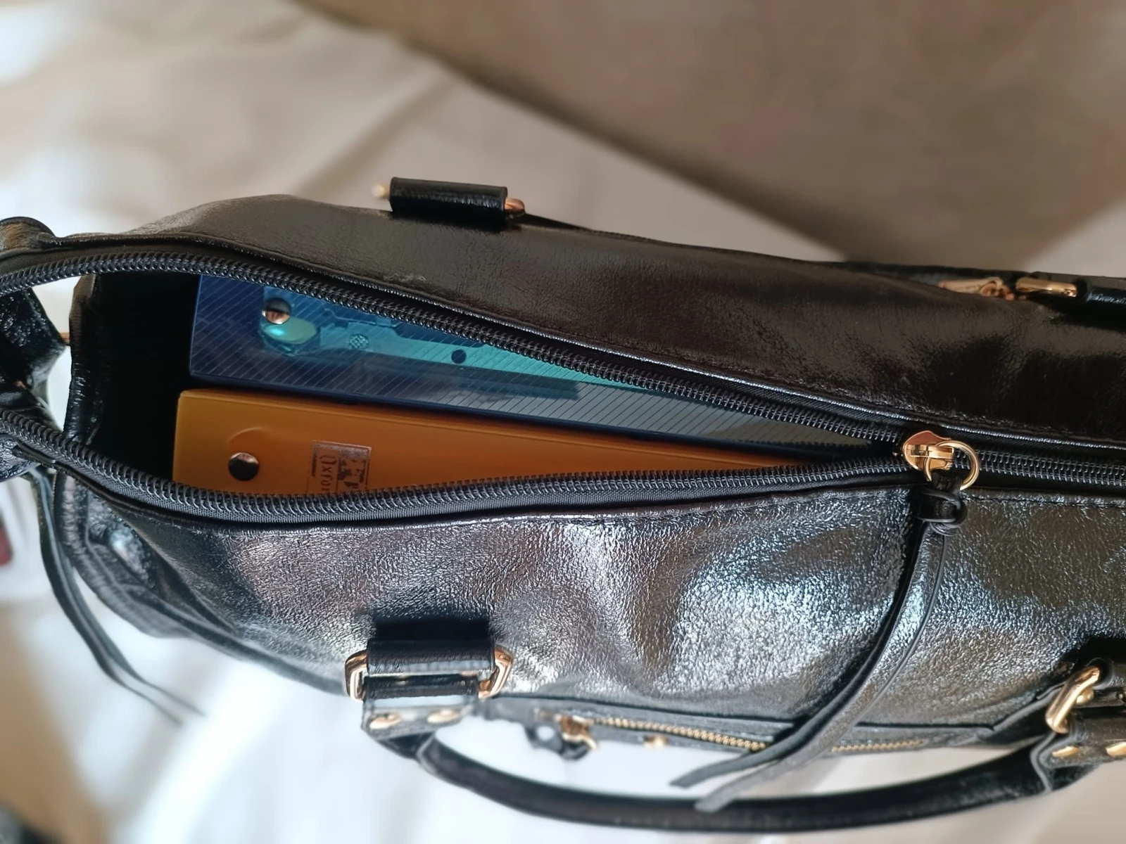 Bolsa de mão tamanho XXL bolsa para aulas – photo 7